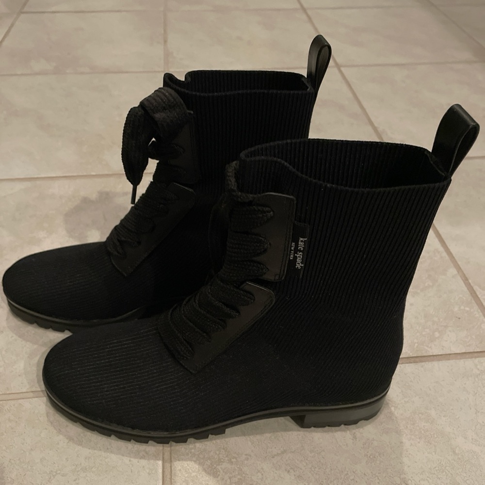 Brand New Kate Spade Combat Boots